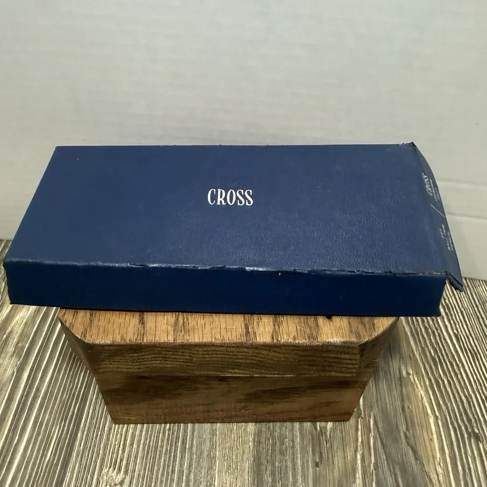 Vintage Cross Century Chrome Pen & Pencil Set 3501 in Box